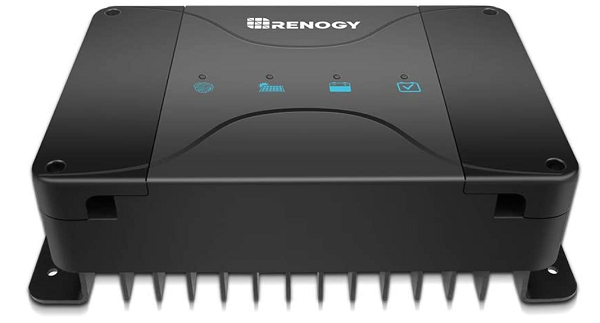 Dc to DC battery charger with additional solar input