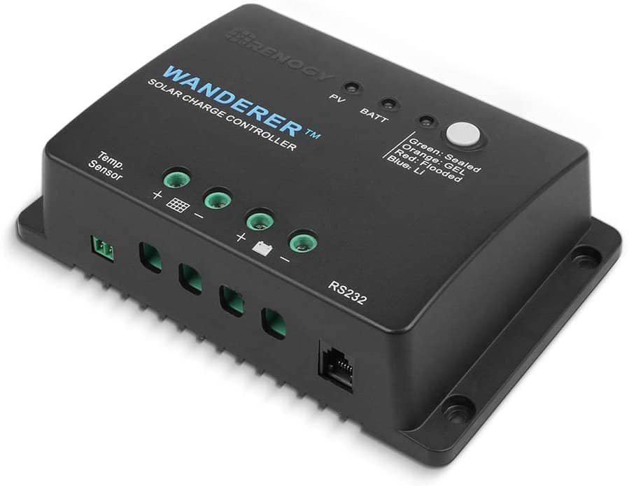 renogy wanderer PWM charge controller