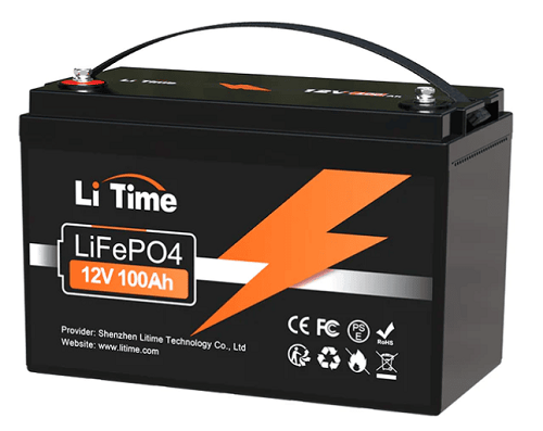 li time 12V 100Ah lithium battery normal version 2 | Clever Solar Power