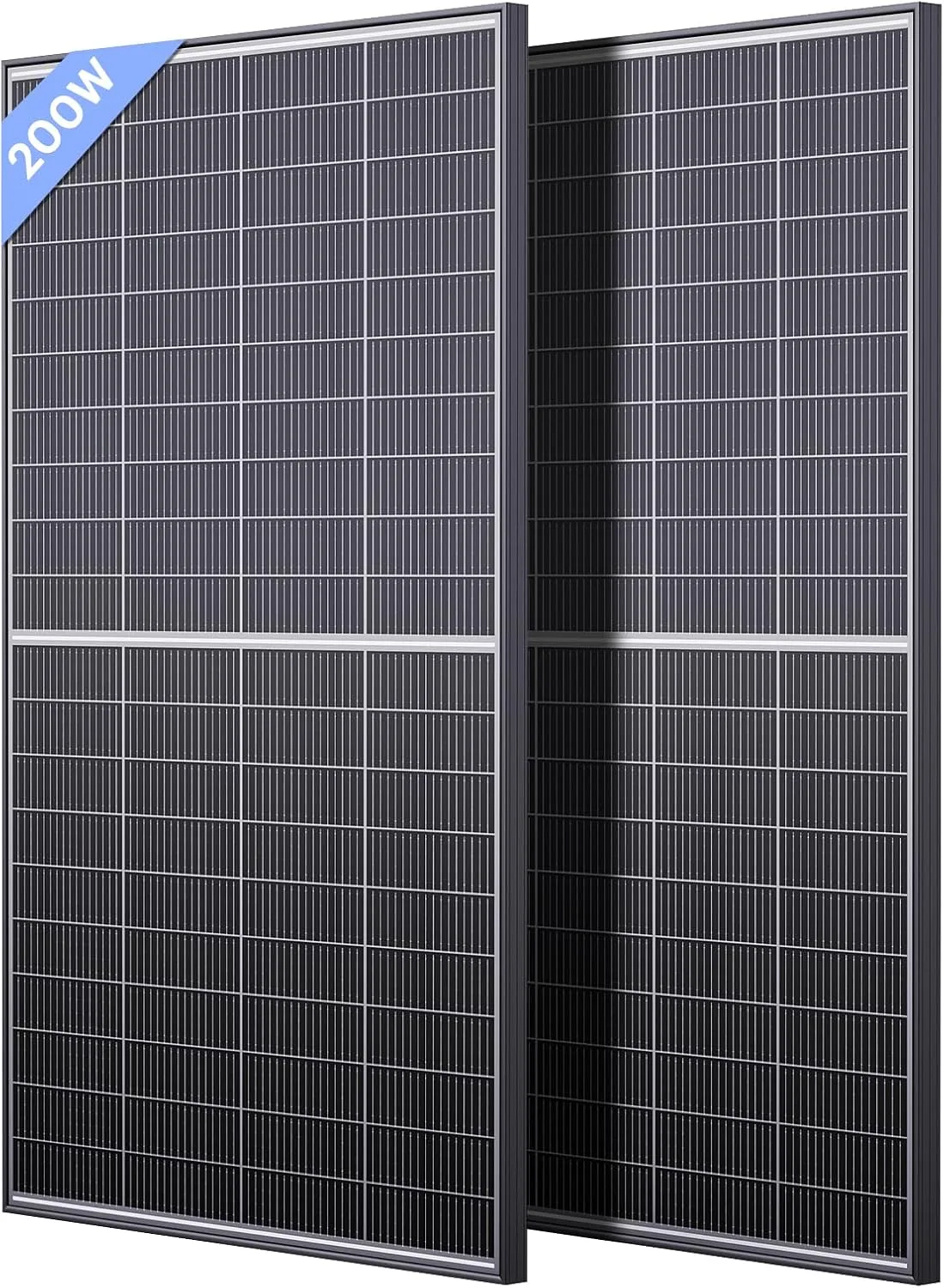 Callsun 2x 200W bifacial solar panels